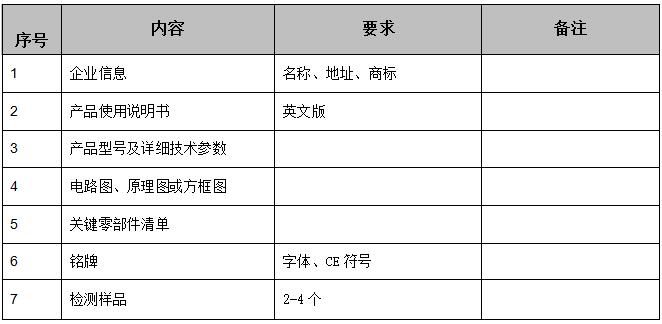 灯具照明CE认证